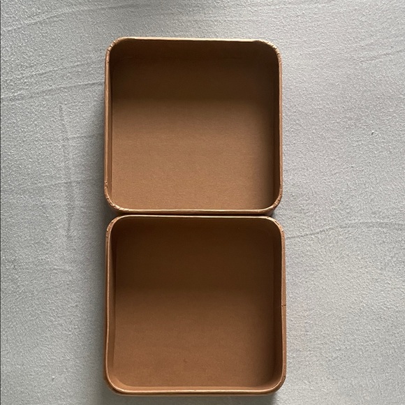 David Yurman Gold Lettered Brown Jewelry Box - Picture 2 of 4